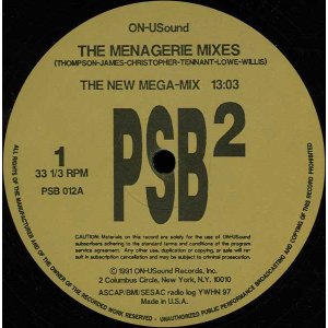 画像: %% PSB² / The Menagerie Mixes (PSB 012) YYY248-2841-3-3