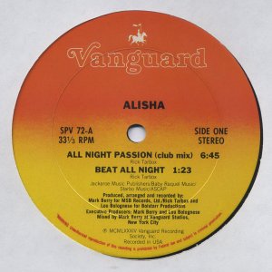 画像: %% Alisha / All Night Passion (SPV 72) Y2