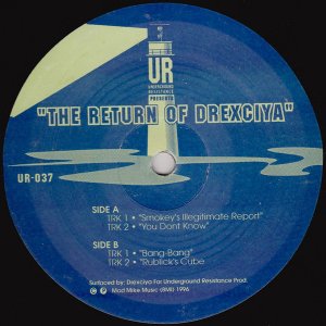 画像: $$ Drexciya / The Return Of Drexciya (UR-037) YYY0-569-4-4