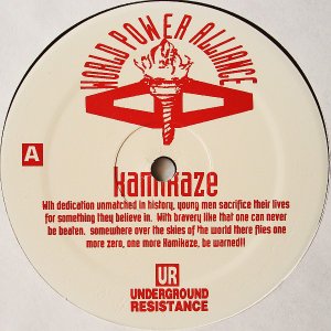 画像: $ Underground Resistance / Kamikaze (WPA-001) YYY298-3600-10-20全-5F