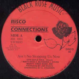 画像: %% Risco Connections / Ain't No Stopping Us Now (JIH 1001) Y1 ラスト