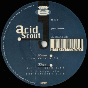 画像: $$ Acid Scout / Balance (db 22) YYY319-4047-26-26