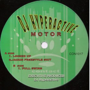 画像: $$ DJ Hyperactive / Motor (CON1017) YYY322-4078-8-8