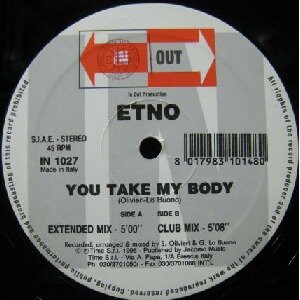 画像: $ ETNO / YOU TAKE MY BODY (IN 1027) Y40+ 後程済