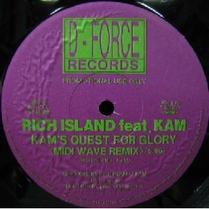 画像: $ Rich Island Feat. Kam / Kam's Quest For Glory (DFT-017) You Don't Want None (MIDI WAVE REMIX) Y5+