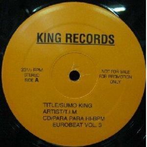 画像: $ T.I.M. / SUMO KING * LOVE & DANCE / Hi-BPM Eurobeat 3 (---) YYY102-1678-20-40 後程済