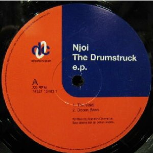 画像: $ NJOI / THE DRUMSTRUCK E.P. (74321 15483 1) UK  原修正
