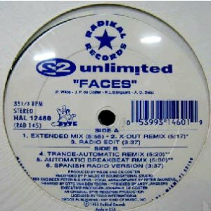 画像: 2 UNLIMITED / FACES (US)