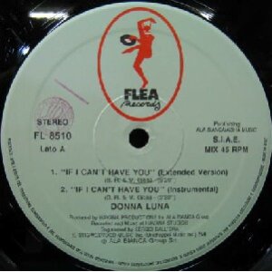 画像: $ DONNA LUNA / IF I CAN'T HAVE YOU (FL 8510) 青 EEE10