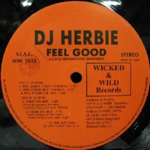 画像: $ DJ HERBIE / FEEL GOOD (WW 1033) 穴 YYY347-4329-5-20 後程