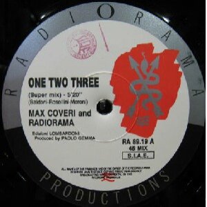 画像: $ MAX COVERI AND RADIORAMA / ONE TWO THREE (RA 89.19) 穴 Y20+ 後程済