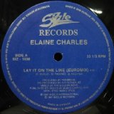 画像: ELAINE CHARLES / LAY IT ON THE LINE (EUROMIX) 穴 (SIZ-1508) Y?