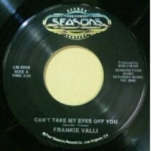 画像: $ Frankie Valli / Can't Take My Eyes Off You (LM 0008) 7inch YYS90-2-2