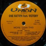画像: $ ONE NATION feat. VICTORY / MORE THAN THIS (UNION 035) Y5