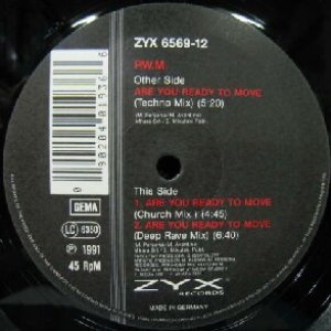画像: $ P.W.M. / ARE YOU READY TO MOVE (ZYX) ZYX 6569-12 YYY319-4051-3-3 店長後程確認