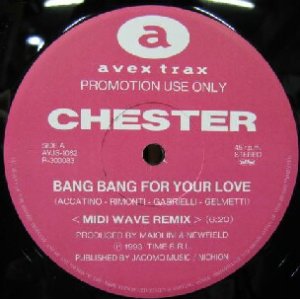 画像: $ CHESTER / BANG BANG FOR YOUR LOVE (AVJS-1062) Love & Pride / Shotgun Killer (MIDI WAVE REMIX) YYY35-750-10-199