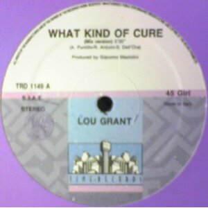 画像: $ LOU GRANT / WHAT KIND OF CURE (TRD 1149) 穴 Y10+ 後程済