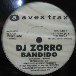 画像: $$ DJ ZORRO / BANDIDO (I.S.D REMIX) AVJS-1110 新品 YYY0-375-1-1