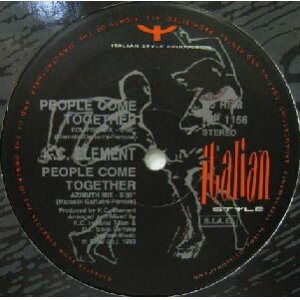 画像: $ KC Element / People Come Together (ISP 1156) YYY30-608-5-48