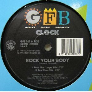画像: CLOCK / ROCK YOUR BODY  原修正