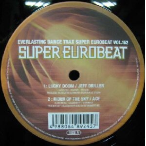 画像: $ SUPER EUROBEAT VOL.162 (VEJT-89245) EEE4