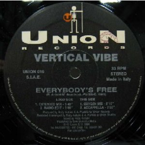 画像: $ VERTICAL VIBE / EVERYBODY'S FREE (UNION 019) YYY47-1041-2-2