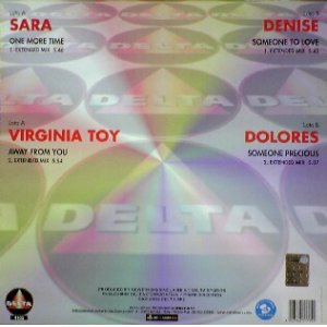 画像: $ SARA / ONE MORE TIME (DELTA 1105) Virginia Toy / Away From You (Denise) Dolores / Someone Precious EEE40