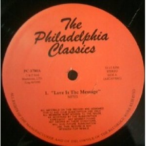 画像: %% Various / The Philadelphia Classics (PC-1780) MFSB / Love Is The Message (O'Jays, The / I Love Music) Y8-5F