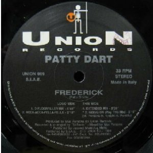 画像: $$ PATTY DART / FREDERICK (UNION 009) Y5