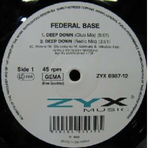 画像: FEDERAL BASE / DEEP DOWN  原修正