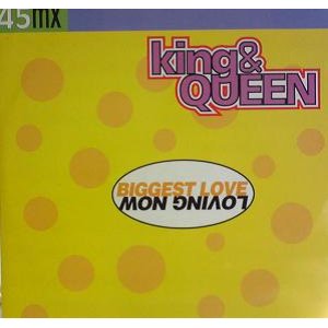 画像: $ KING&QUEEN / BIGGEST LOVE (DOUB 1017) EEE5+ 後程済