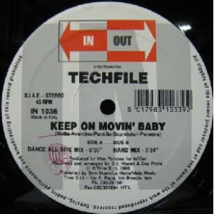 画像: $ TECHFILE / KEEP ON MOVIN' BABY (IN 1036) TTT1 後程済