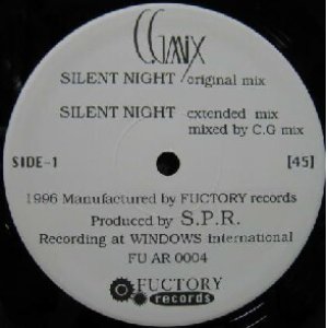 画像: $ C.G MIX / SILENT NIGHT (FUAR 0004) YYY105-1697-10-38+5F (限定盤) 反り (FU AR0004) 後程済