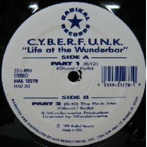 画像: $ C.Y.B.E.R.F.U.N.K. / LIFE AT THE WUNDERBAR (HAL 12278) YYY368-4758-2-4+ 後程済