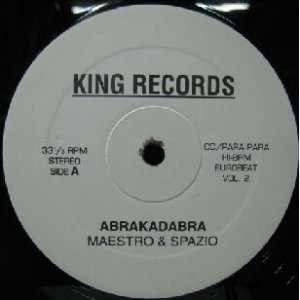 画像: $ MAESTRO & SPAZIO / ABRAKADABRA * FIRE OF LOVE / Hi-BPM Eurobeat Vol. 2 (GA 119) YYY301-3769-6-6