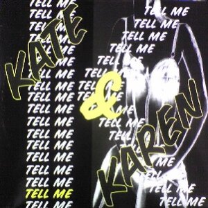 画像: $ KATE&KAREN / TELL ME (TRD 1468) ジャケ折 EEE10 後程済