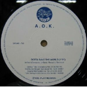 画像: A.O.K. / GOTTA SAVE THE WORLD  原修正
