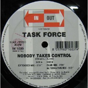 画像: $ TASK FORCE / NOBODY TAKES CONTROL (IN 1030) Y30+ 後程済