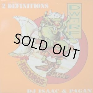 画像: DJ ISAAC & PAGAN / 2 DEFINITIONS (DWARF020) 貴重 Y? 在庫未確認