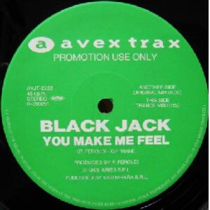 画像: $ BLACK JACK / YOU MAKE ME FEEL (AVJT-2222) YYY345-4288-5-5 後程済