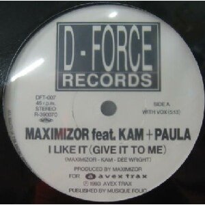 画像: $ MAXIMIZOR / I LIKE IT （DFT-007）YYY0-114-11-11 後程済