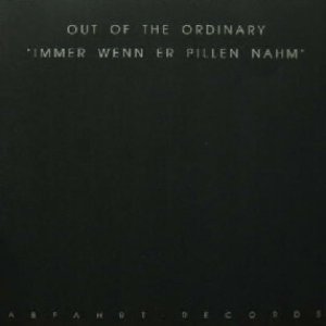 画像: $ OUT OF THE ORDINARY / IMMER WENN ER PILLEN NAHM (ABF 0001-12) 黒 YYY487-5321-2-8+-4F