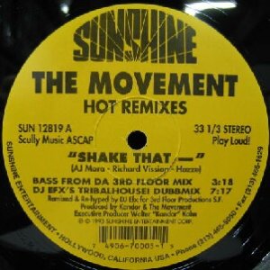 画像: THE MOVEMENT / SHAKE THAT HOT REMIXES