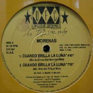 画像: $ MORENAS / CUANDO BRILLA LA LUNA (DFC 067) YYY0-506-3-3 後程済