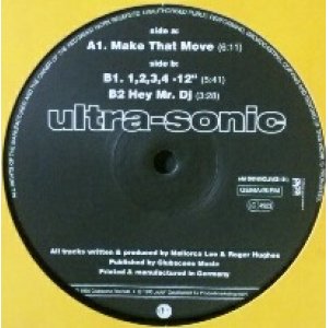 画像: $ Ultra-Sonic / Make That Move / 1,2,3,4 / Hey Mr DJ (0061610CLU) Y5? 在庫未確認