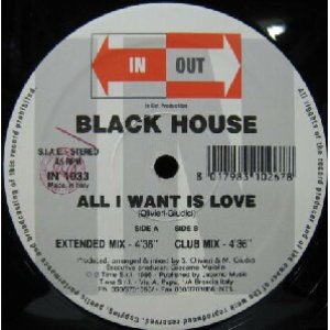 画像: $ BLACK HOUSE / ALL I WANT IS LOVE (IN 1033) Y9 後程済