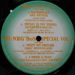 画像: $ HI-NRG '80S SPECIAL VOL. 3 (AVJT-2357) 緑 MANDOLAY * MUSIC IS MY THING YYY28-569-7-54