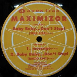 画像: $ MAXIMIZOR / Baby Baby ...Don't Stop ! (AVJT-2305) YYY262-3002-7-8
