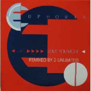 画像: EUPHORIA / LOVE YOU RIGHT  原修正