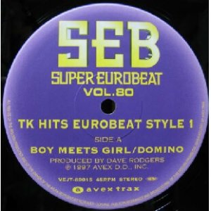 画像: $ SUPER EUROBEAT VOL.80 TK HITS EUROBEAT STYLE 1 (VEJT-89015) YYY54-1175-5-80